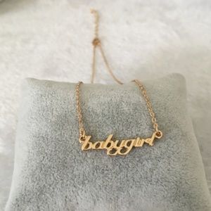 babygirl necklace